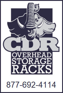 CDR Overhead Storage Racks - Sacramento CA SF Bay Area San Diego CA Southern CA Northern CA Portland OR Reno NV Southern Washington State